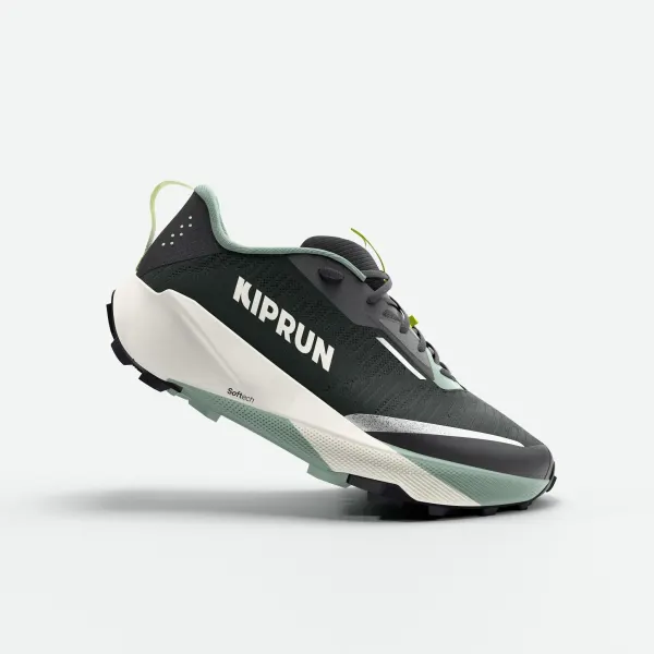 Kiprun Kipsummit Men's Trail Running Shoes - Black Orange